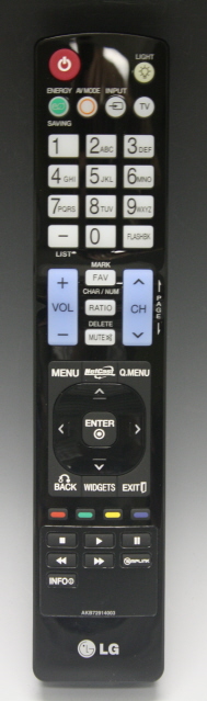 LG AKB72914003 REPLACEMENT TV Remote